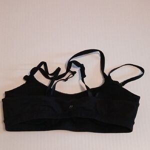 Lululemon Athletica Black Sports Bra 10
